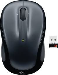  Logitech Mouse M325 Wireless (910-002142) Dark Silver