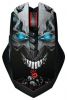   A4Tech Bloody R8 metal feet, Cordless USB, 3200dpi, Skull design, Black